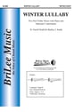 Winter Lullaby Two-Part choral sheet music cover